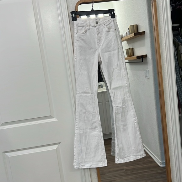 Topshop white flare jean - Picture 4 of 5